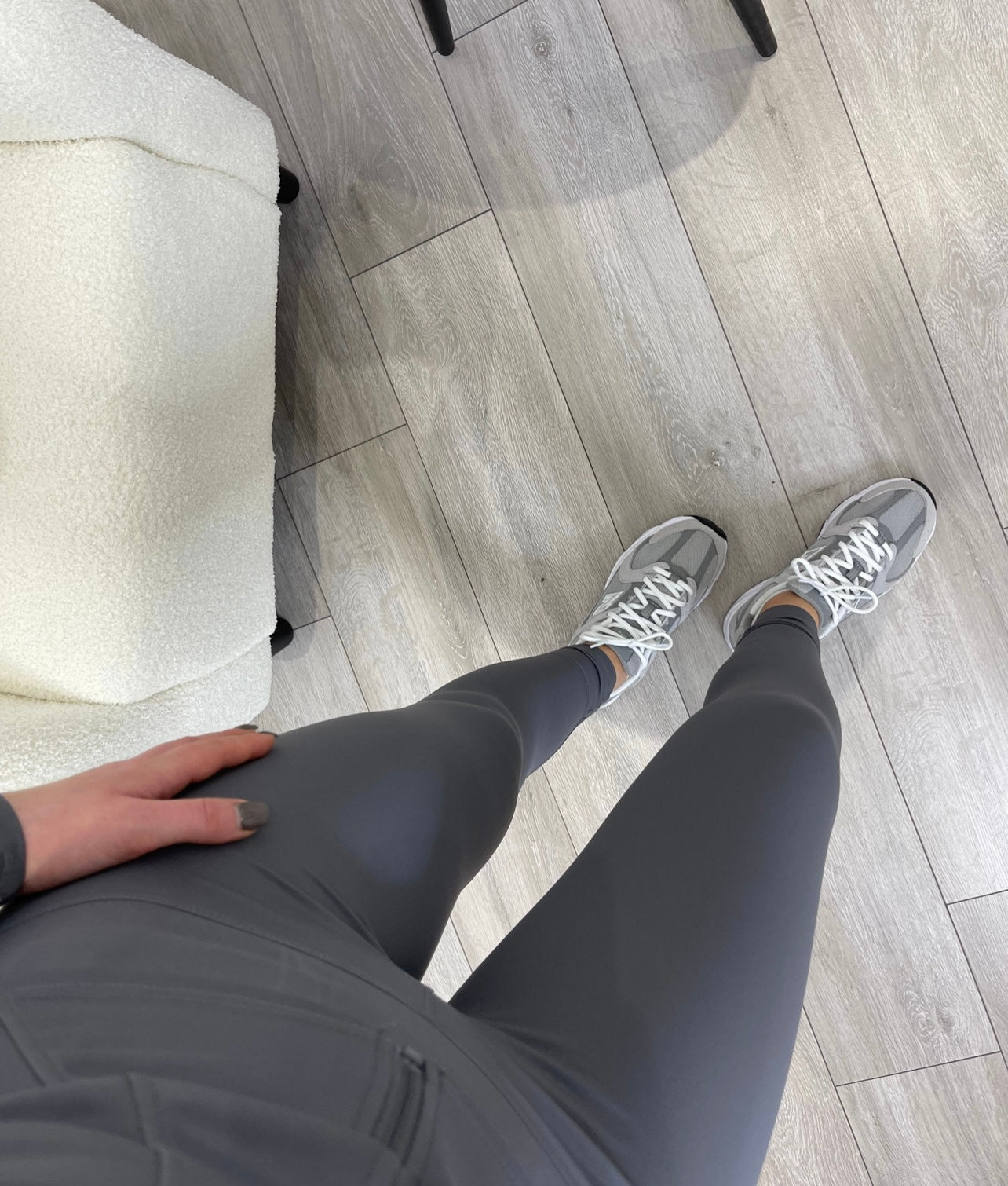 ERIN Active Grey High Waisted Leggings