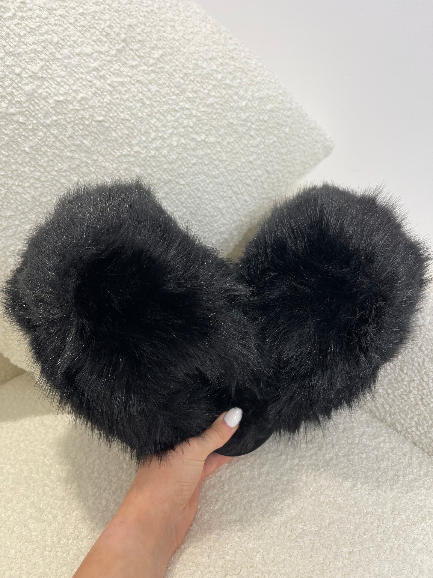 GRACE Extreme Faux Fur Slippers
