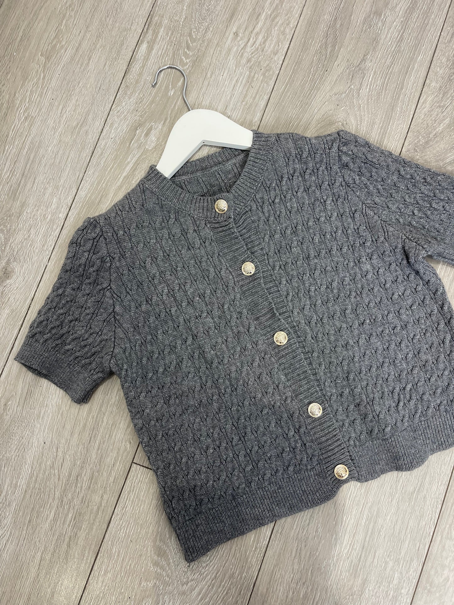 KLAUDIA Premium Knitted Button Cardigan