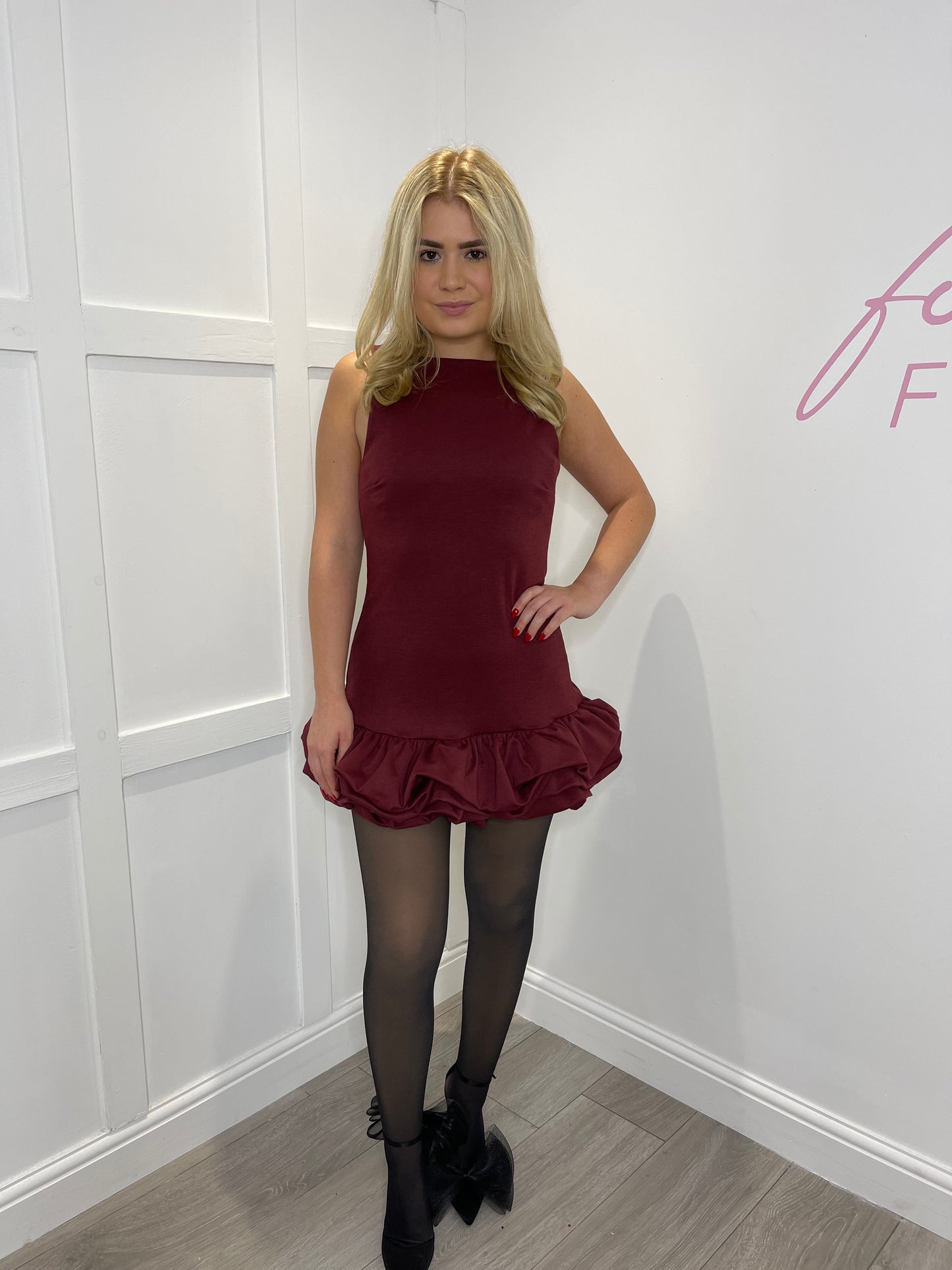 LARA Premium Mini Ruffle Playsuit