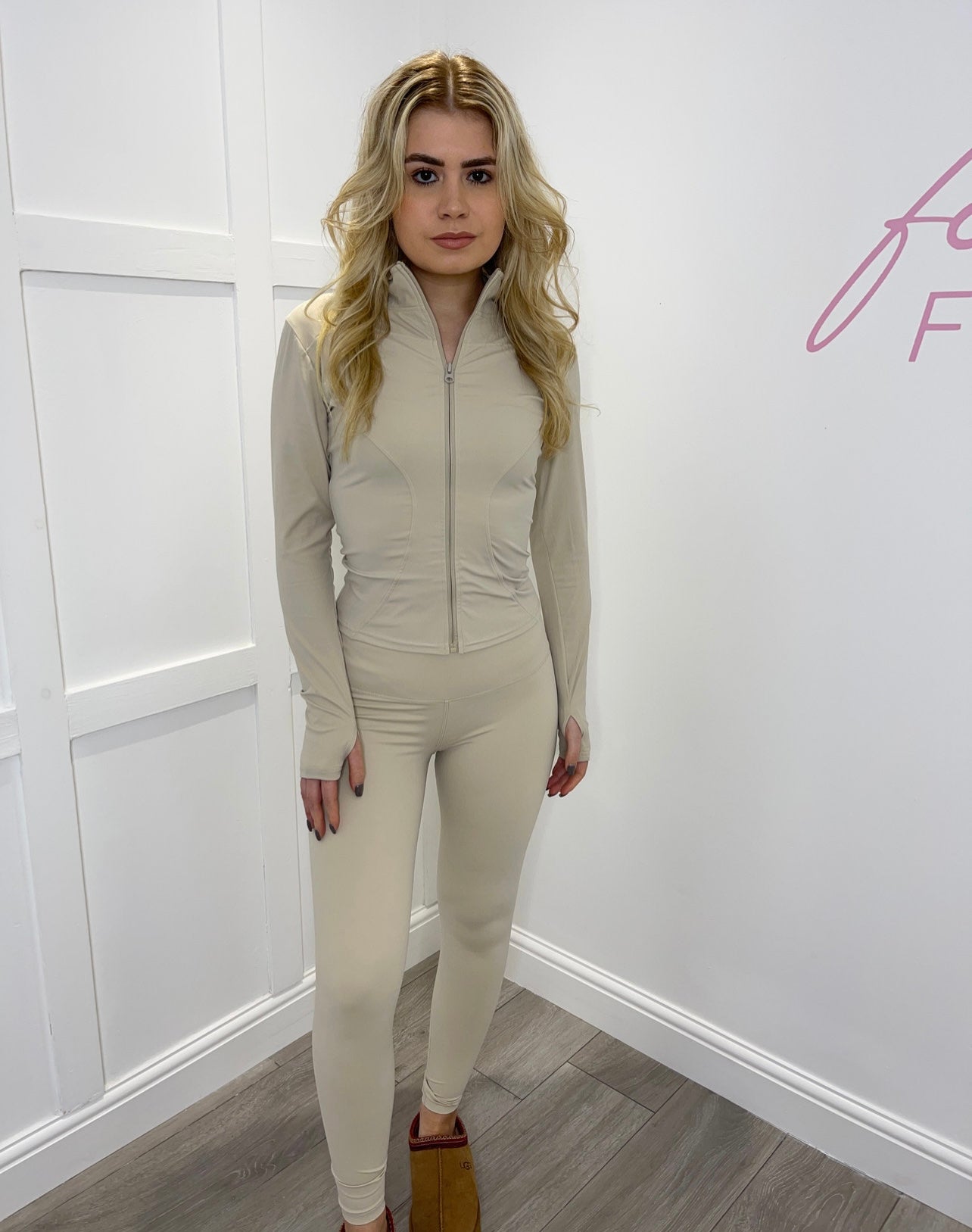 MILEY Active Long Sleeve Zip Jacket