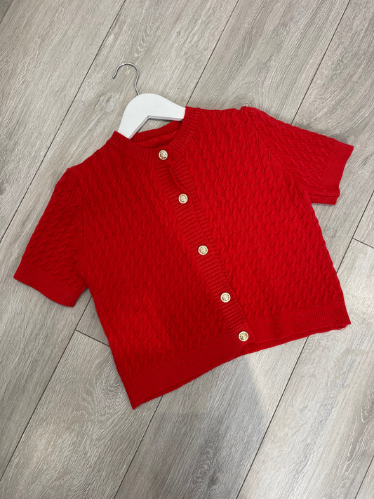 MORGAN Premium Knitted Button Cardigan