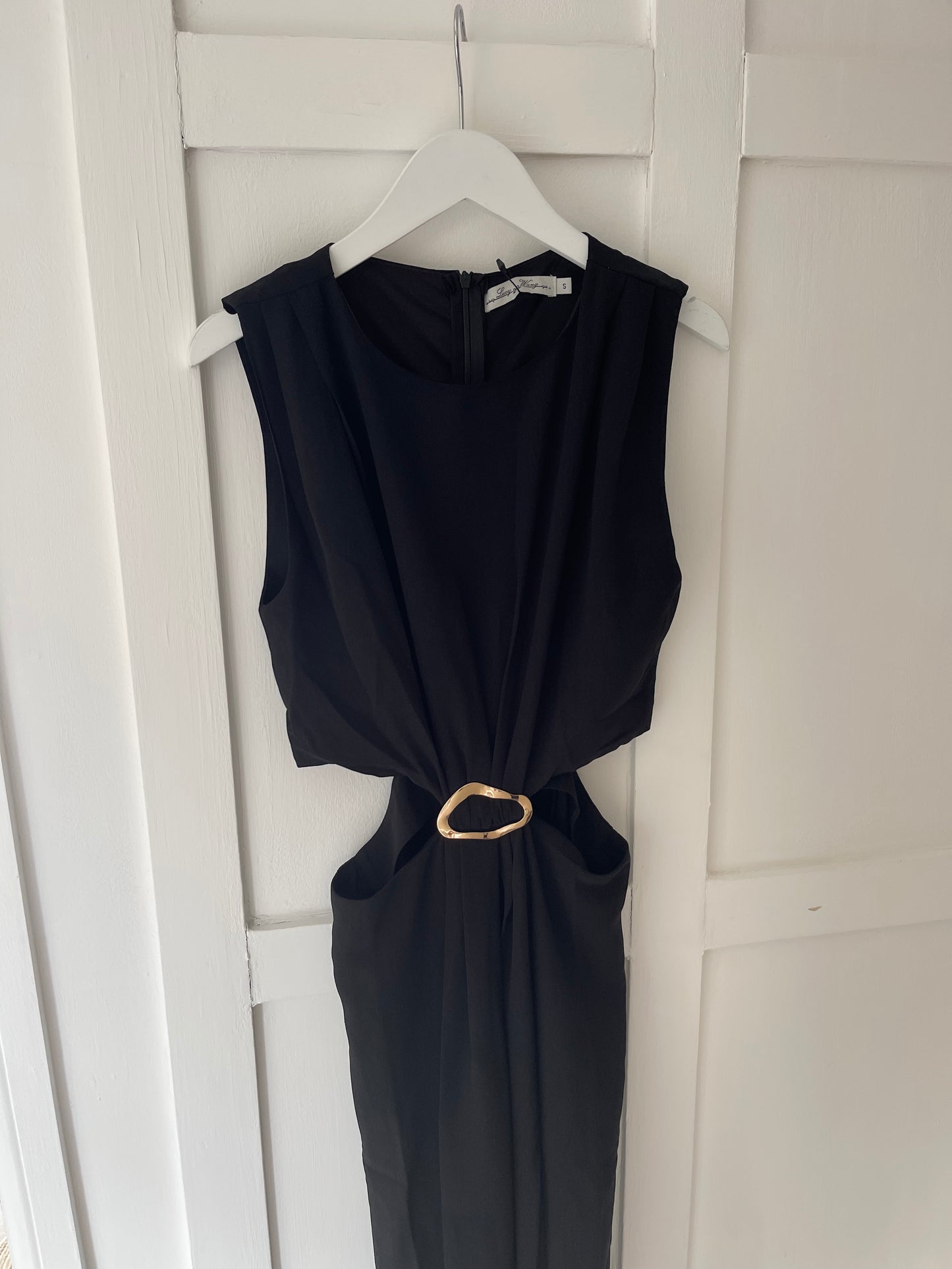 MILA Maxi Cut Out Buckle Dress