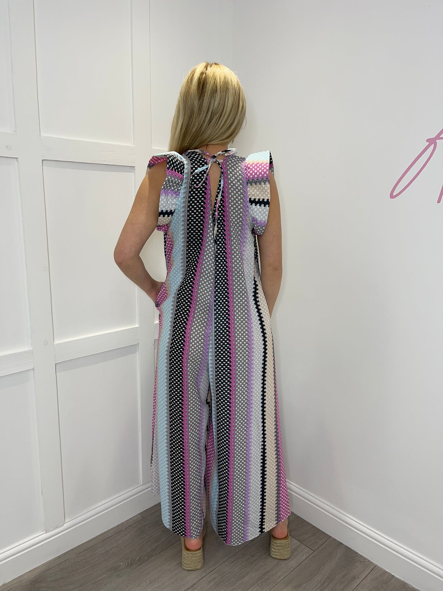 ABBY Zig Zag Jumpsuit