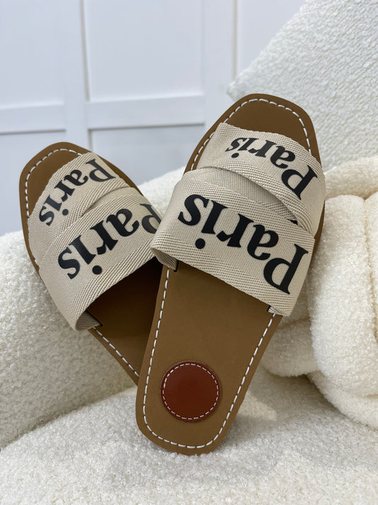 ABBY Beige Inspired Sandals